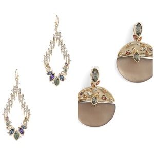 Alexis Bittar Earrings 2 Pairs